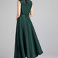 Sleeveless maxi dress for women 2333#