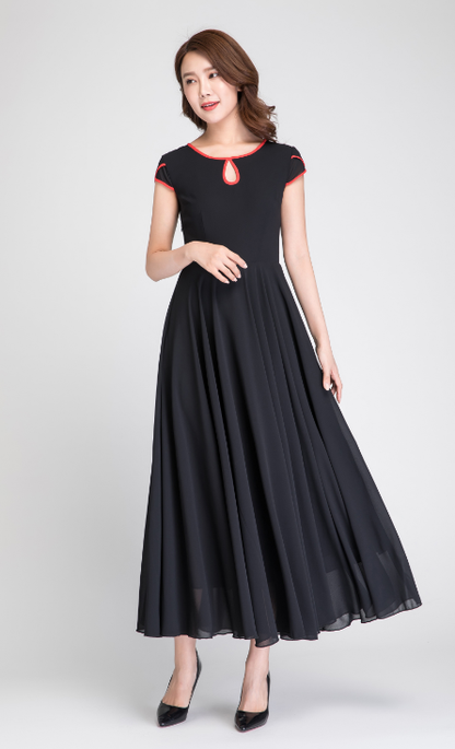 chiffion dress