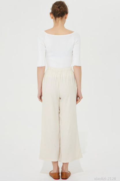 elastic waist pant