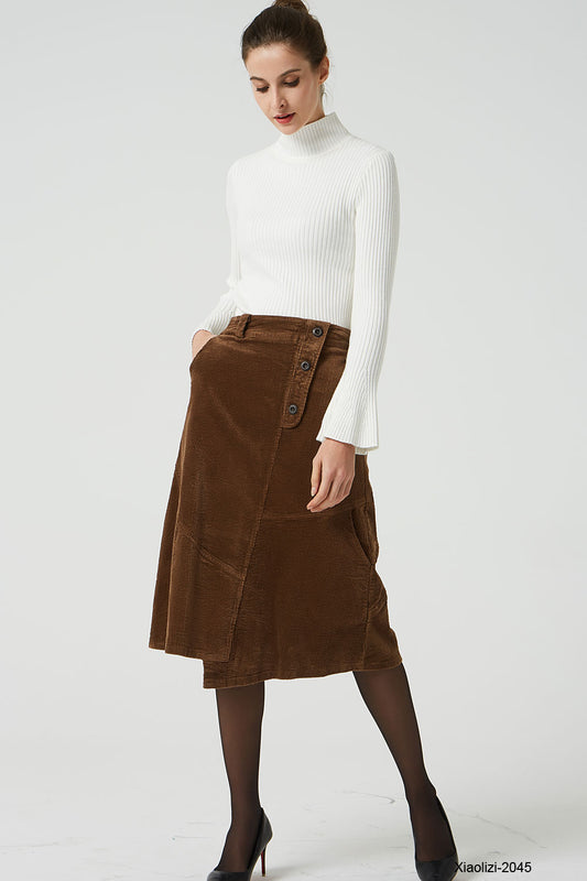 corduroy skirt