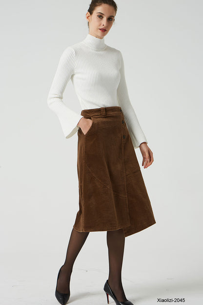 elastic waist skirt