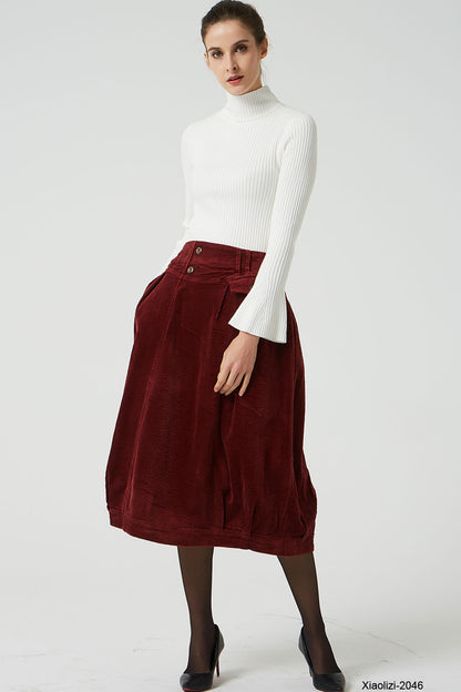 skirt with pockets