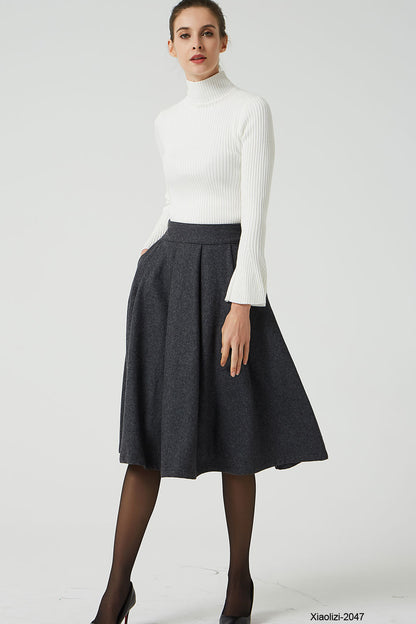 knee length skirt