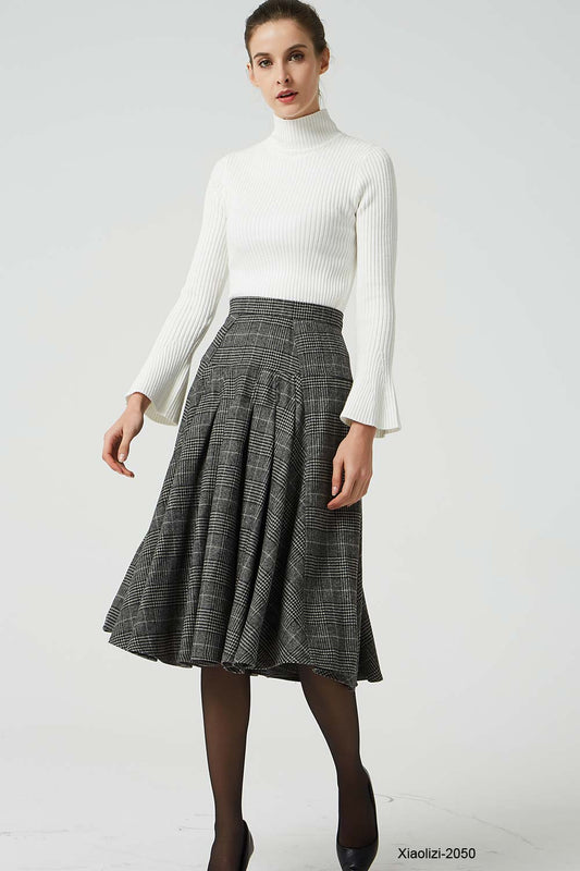 wool skirt