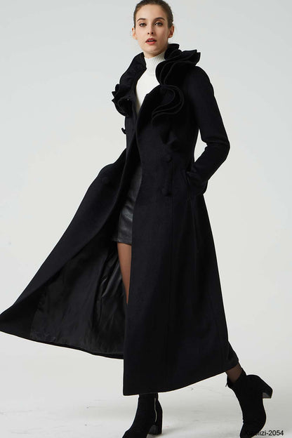 elegant wool coat