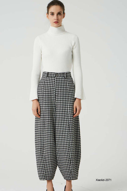 wool pant women