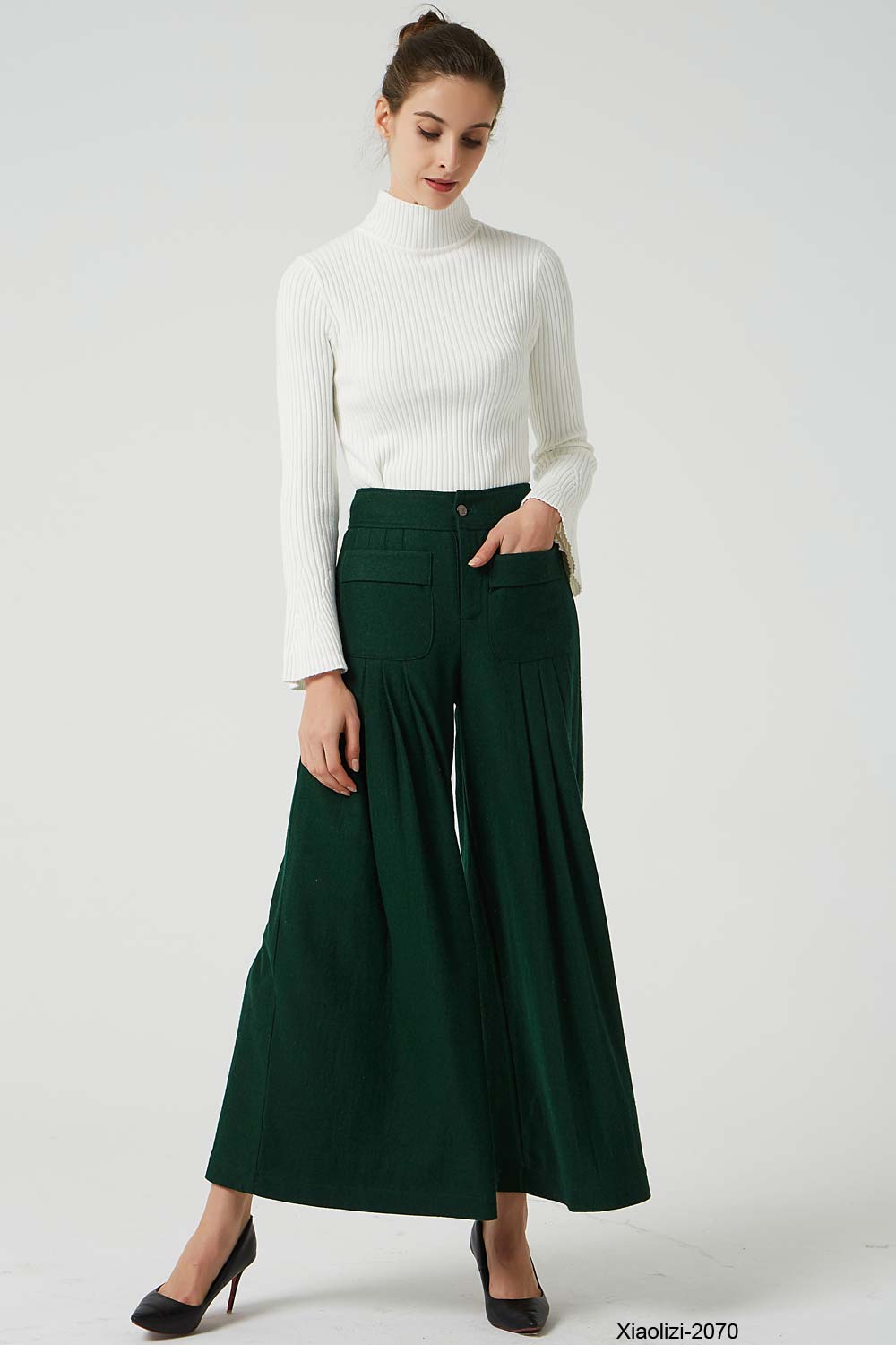 elegant wool pant