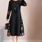 The new original design ethnic style Renaissance women's linen dress CYM364