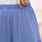 Causal Ruffle Tiered Maxi Cotton Skirt 271701
