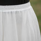 White Elastic Wasit Bohemian Maxi Skirt 271802#