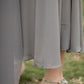 Vintage Long Swing Chiffon Dress short sleeve 272001