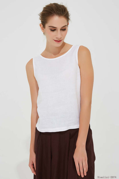 sleeveless blouse