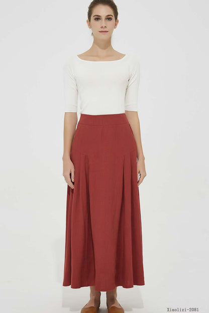 pleated skirt