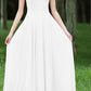 Blue Maxi Handmade Bridesmaid Dress  1523#