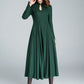 Vintage 1950s Fit and flare dress 1621#