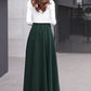 Classical flared skirt for women j001#