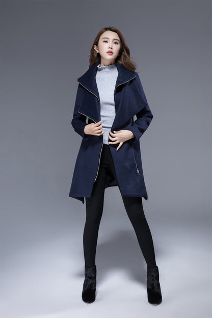 navy blue coat