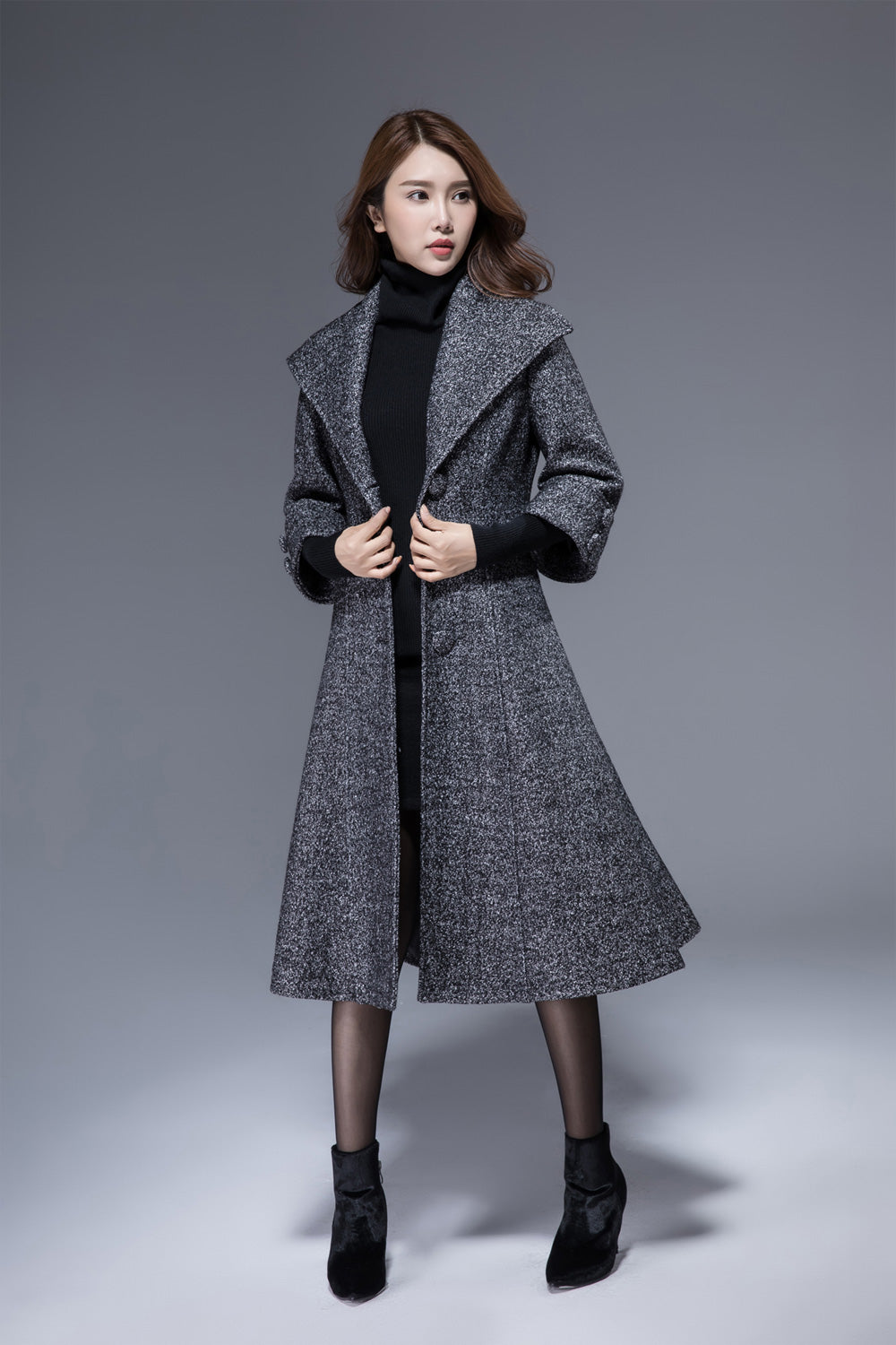 Warm long clearance womens coat