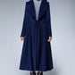 1950s Retro Maxi Wool Coat 1640