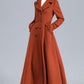Fit and Flare Long Wool Coat Women 3233