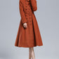 Winter Caramel Long Wool Princess Coat 3164