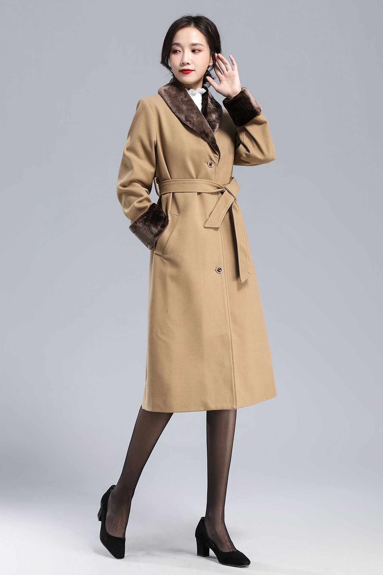 Oversized French Coat Women 3171