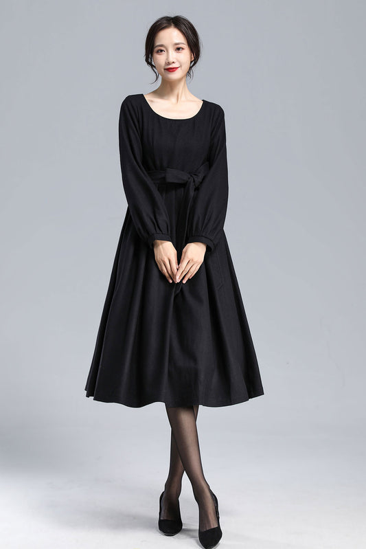 Pleated Dress, Mod Dress 3179