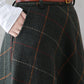 Vintage Inspired Swing Wool Skirt 3841