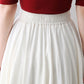 Plus Size Swing Linen Maxi Women Long Cotton Linen Skirt 2774#CK2100915