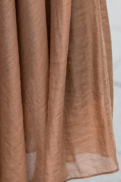 Swing Chiffon Long Circle Flowy Pleated Skirt 3533