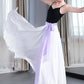 Summer Chiffon Reversible Big Swing Dance Wrap Skirt 2931