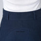 Dark blue A line flare maxi skirt 1497#