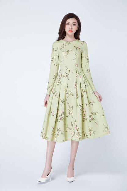 long sleeves dress
