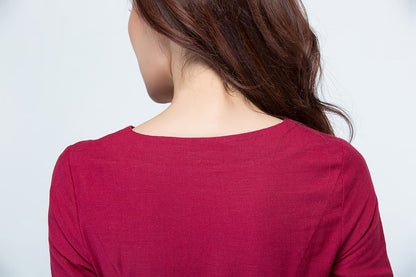 pleated dress