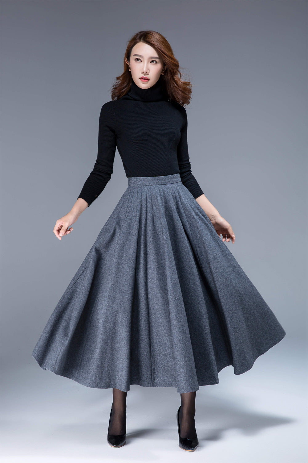 Long winter hotsell skirts 50's