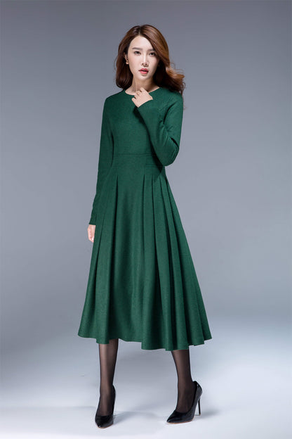 wool dress
