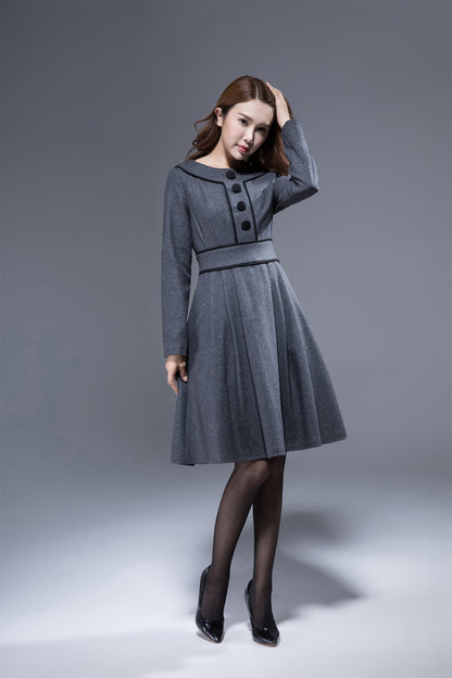 long sleeves dress