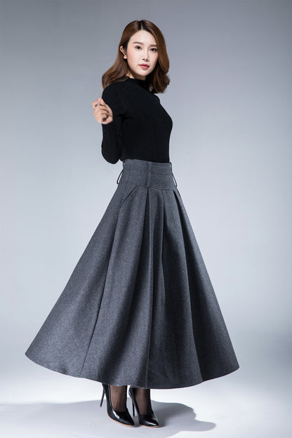 wool skirt