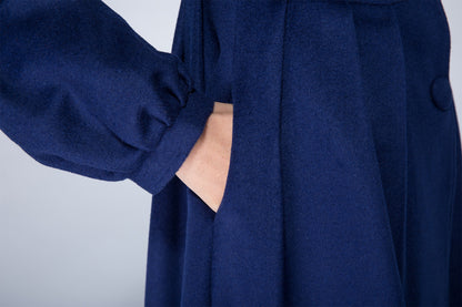 hooded coat