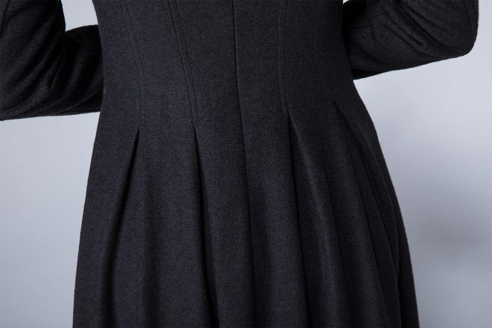 Wool-Silk Crepe Flared Dress | Lafayette 148 New York