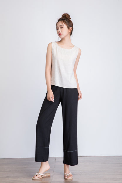 black pants