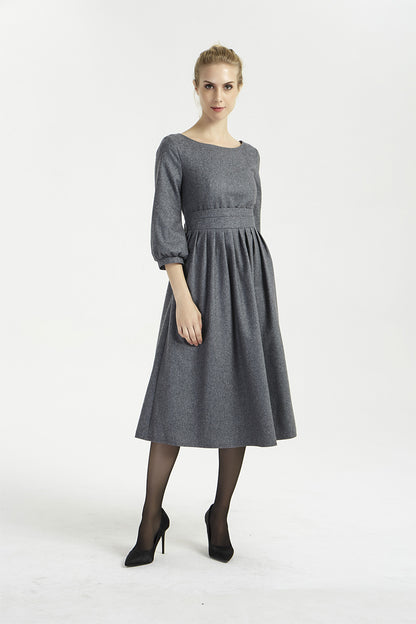 wool dress