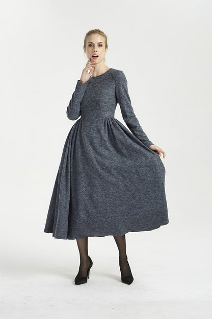 wool dress