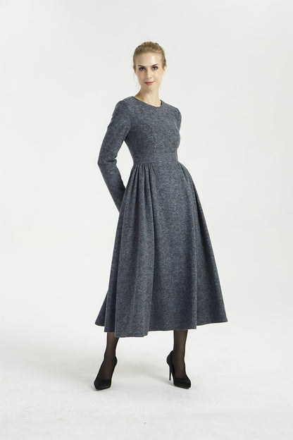 long sleeves dress