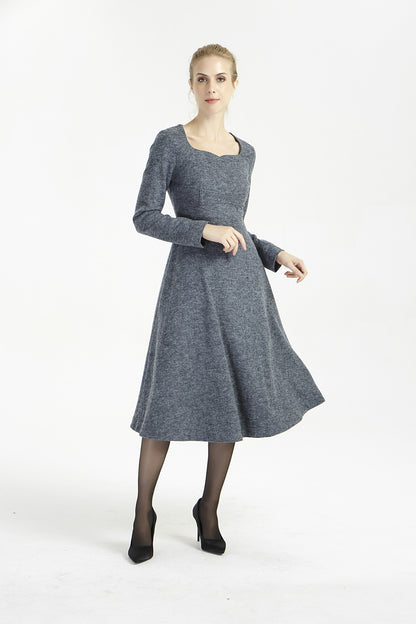 long sleeves dress