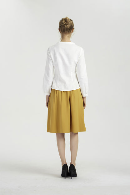 knee length skirt