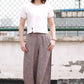 Womens Casual linen pants 2169#