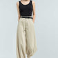 Linen pants women, high waisted pants, wide leg pants XS-US2 2380#YY04156