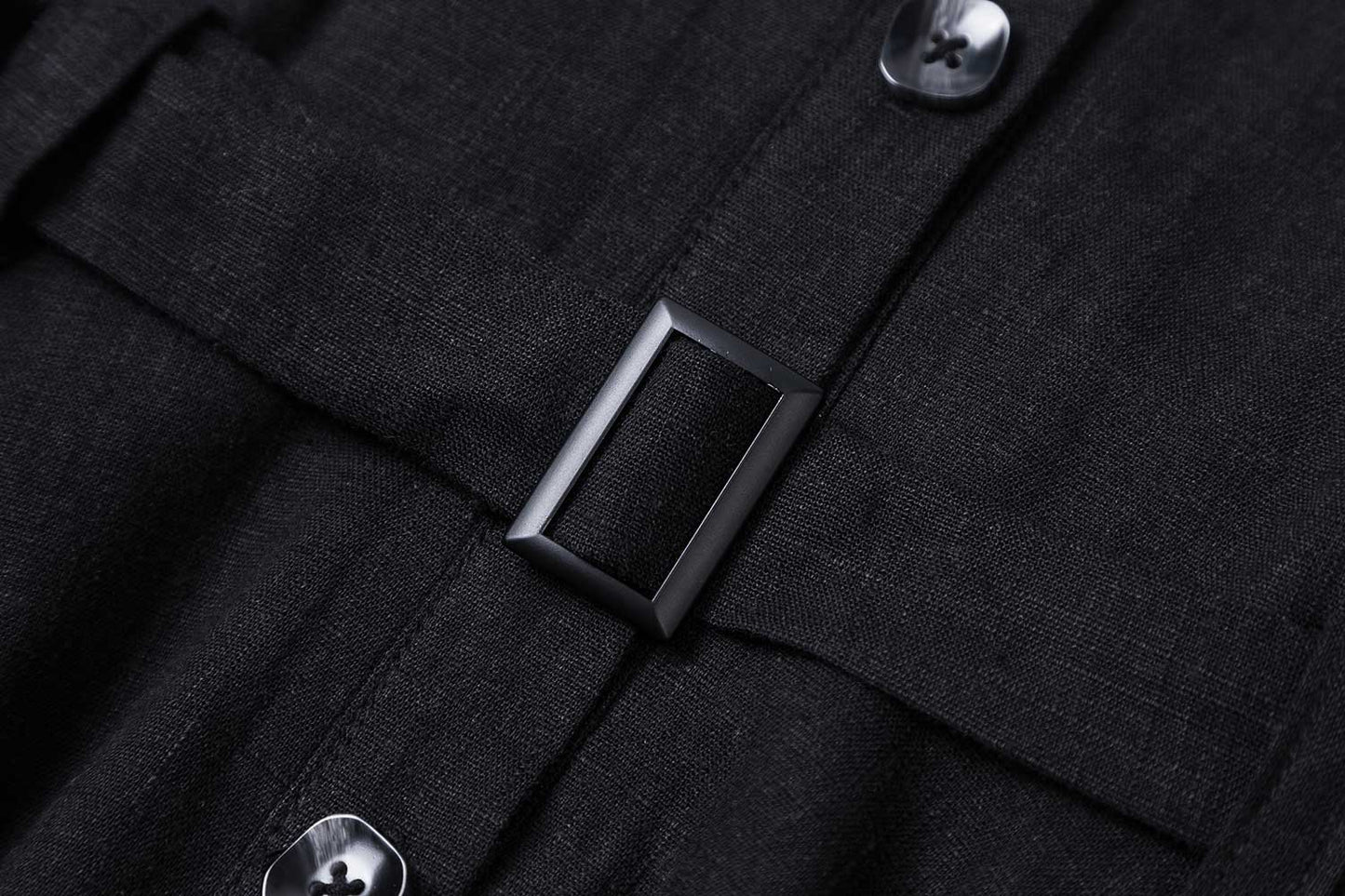 50s inspired swing shirt Dress in Black 2384#