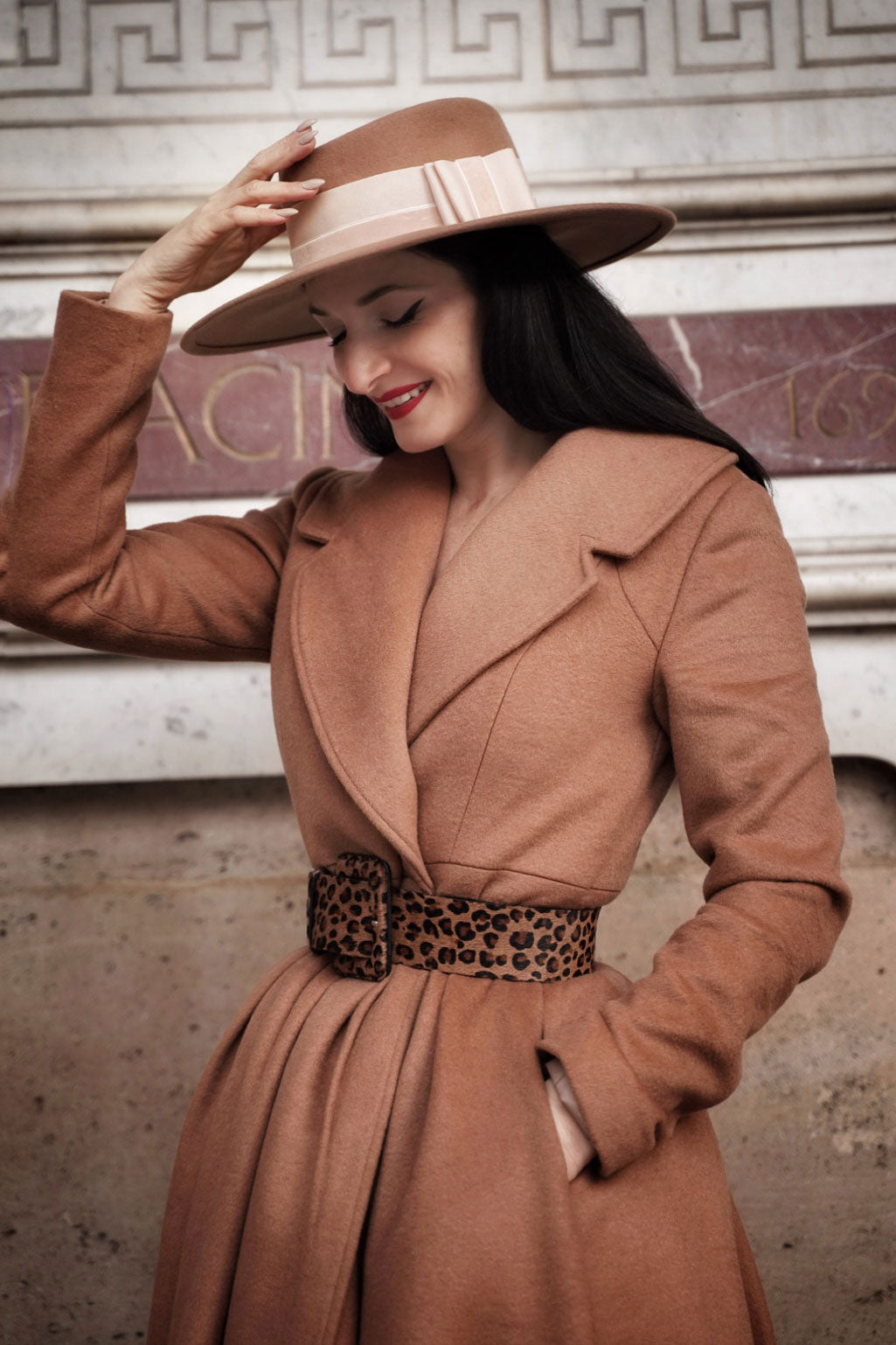 50s Vintage inspired Wool Princess coat 2544# – XiaoLizi